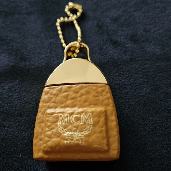 MCM Mini Perfume Dabber Bag Charm - Picture 2 of 4